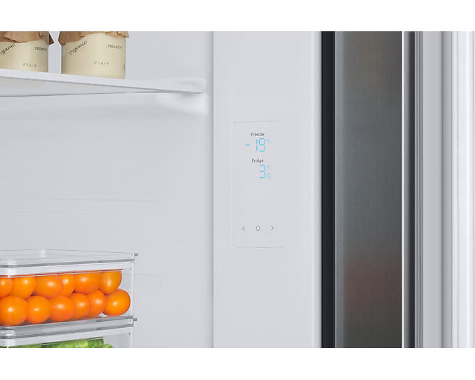 Samsung RS66A8100S9 side-by-side refrigerator Freestanding – image 9