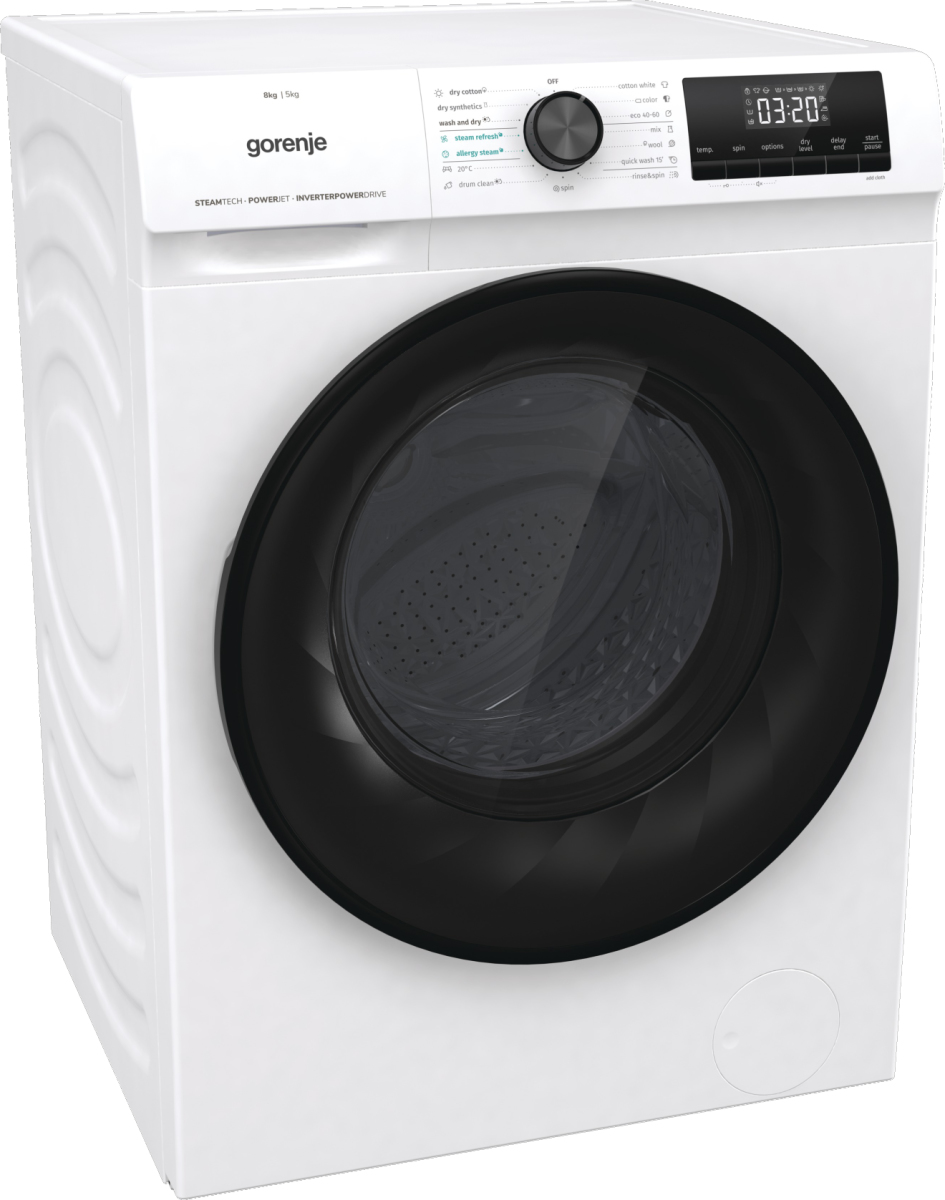 Gorenje WD8514S washer dryer Freestanding Front-load White – image 2