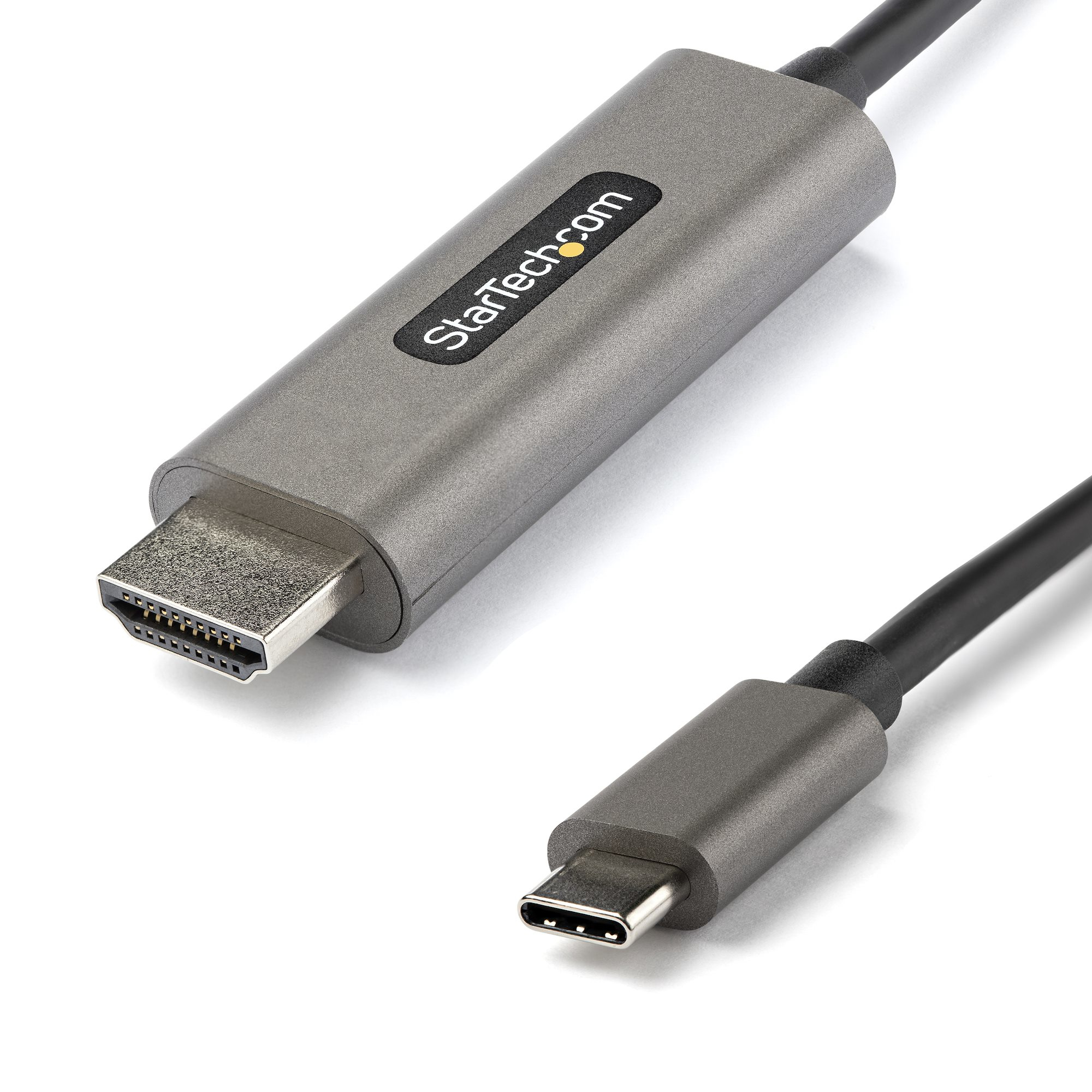 StarTech.com USB C till HDMI-kabel 4K 60 Hz på 3 m med HDR10 - Ultra HD USB Type-C till 4K HDMI 2.0b-videokabeladapter - USB-C till HDMI HDR-skärm/skärmsadapter - DP 1.4 Alt Mode HBR3