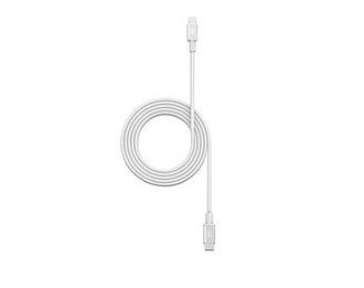 mophie - Cable Lightning - 24 pin USB-C macho a Lightning macho - 1 m - blanco - 409903288