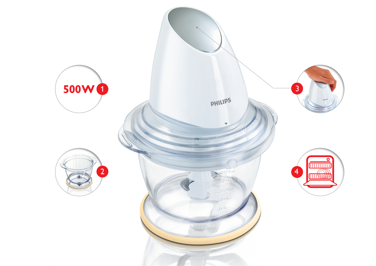 Philips Chopper HR1396/55 – image 3
