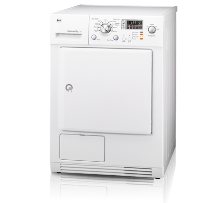 LG RC8001A tumble dryer Freestanding Front-load
