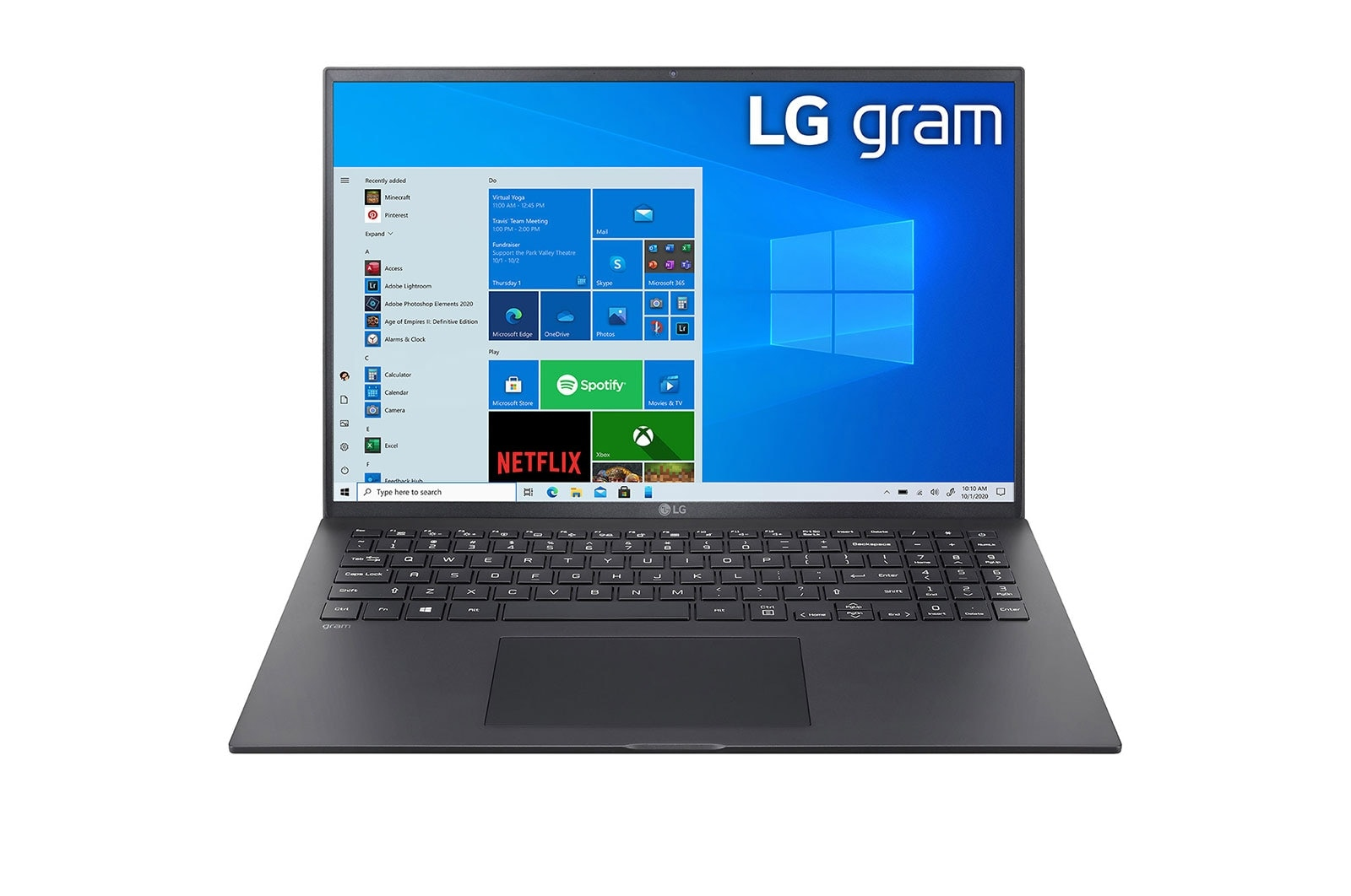 LG Gram 16Z90P Intel® Core™ i7 i7-1165G7 Laptop 40.6 cm (16″) WUXGA 16 GB LPDDR4x-SDRAM 512 GB SSD Wi-Fi 6 (802.11ax) Windows 10 Home Spanish Black