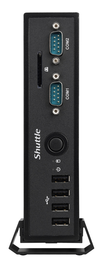 Shuttle DS437 PC/workstation barebone USFF Black 1037U BGA 1023 – image 9