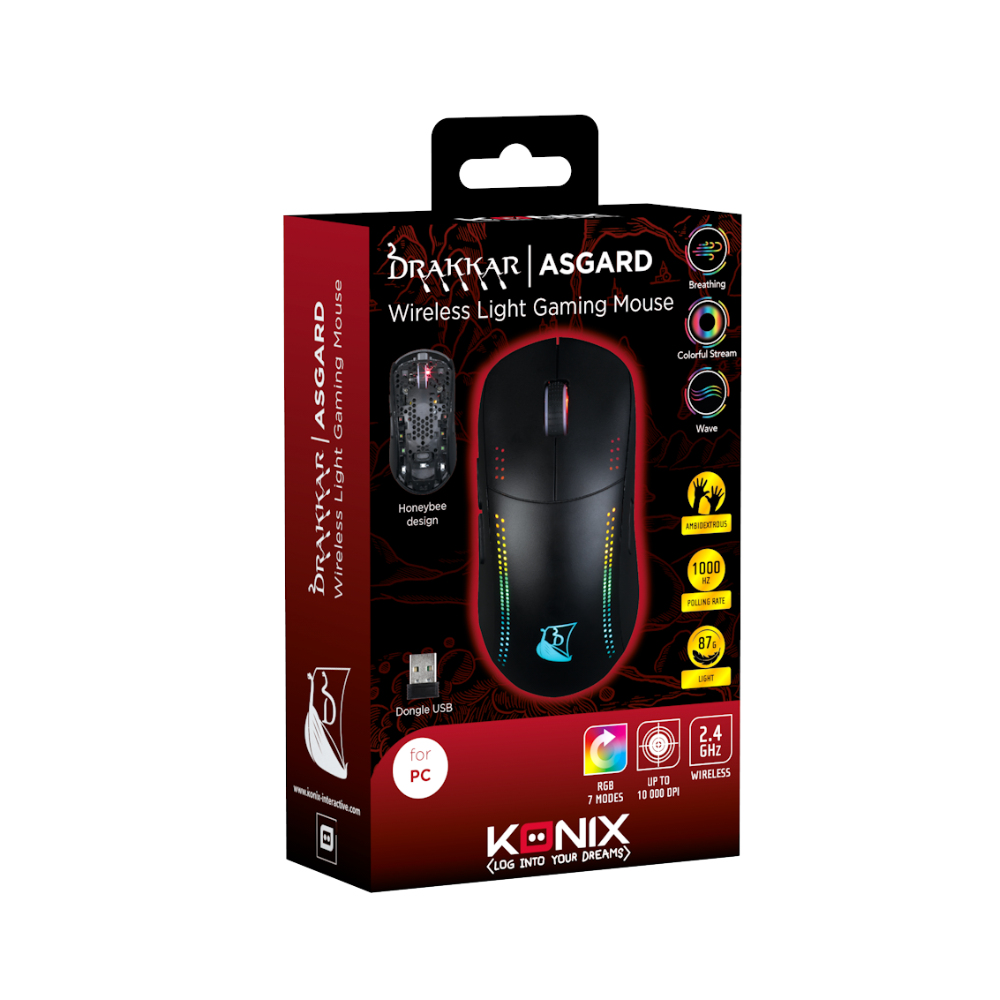 Konix KX DK ASGARD WIRELESS MOUSE – image 8