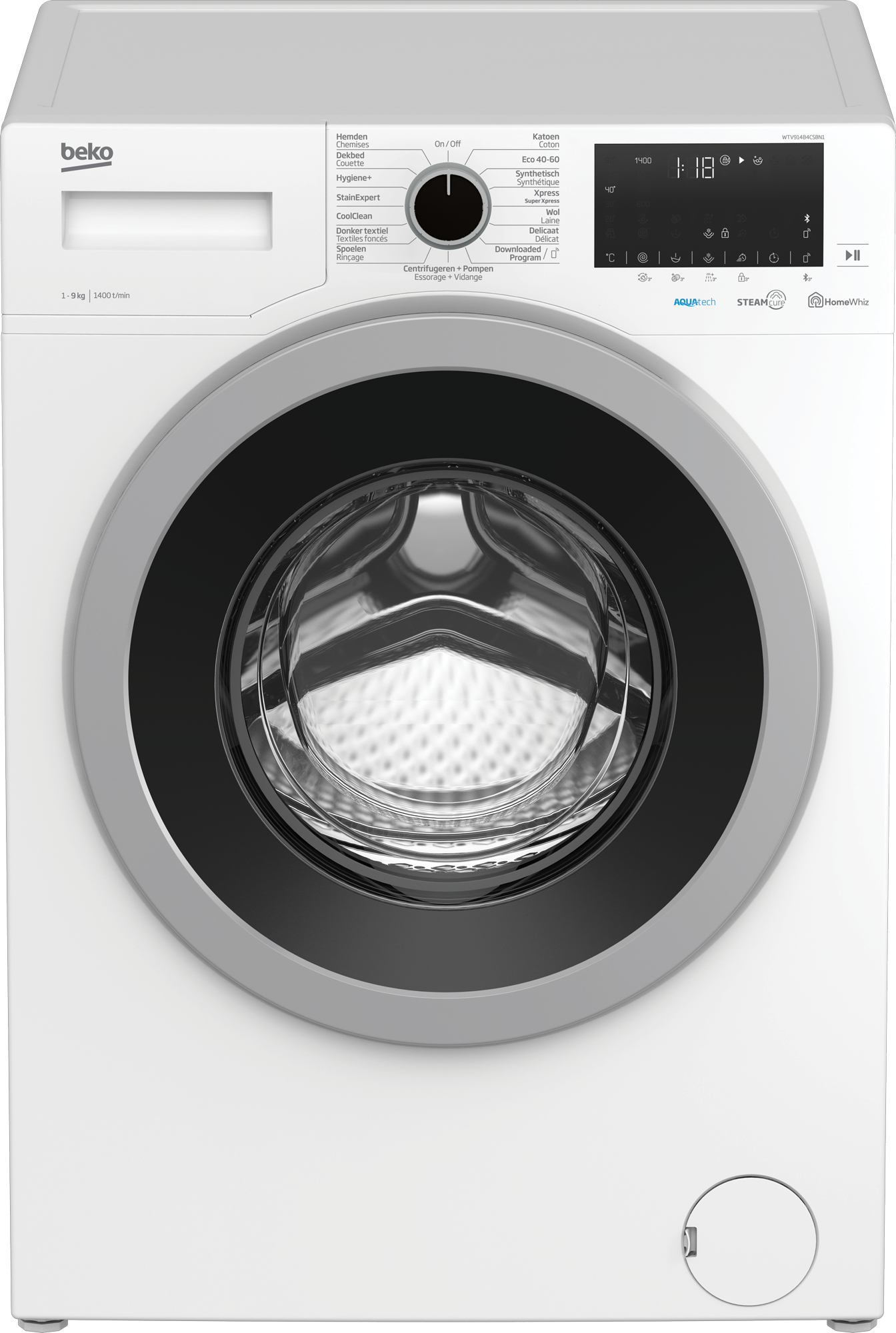 Beko WTV91484CSBN1 — vue 1 sur 5
