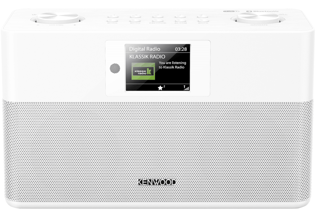 Kenwood CR-ST80DAB-W radio Personale Digitale Bianco