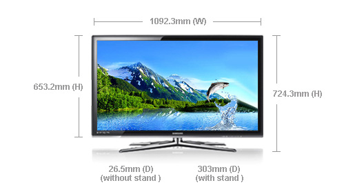 Samsung UE46C7000WK Full HD Black – image 2