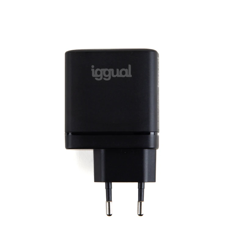 iggual IGG318430 mobile device charger Mobile phone, Power bank, Smartphone, Smartwatch, Tablet Black AC Fast charging Indoor – image 3
