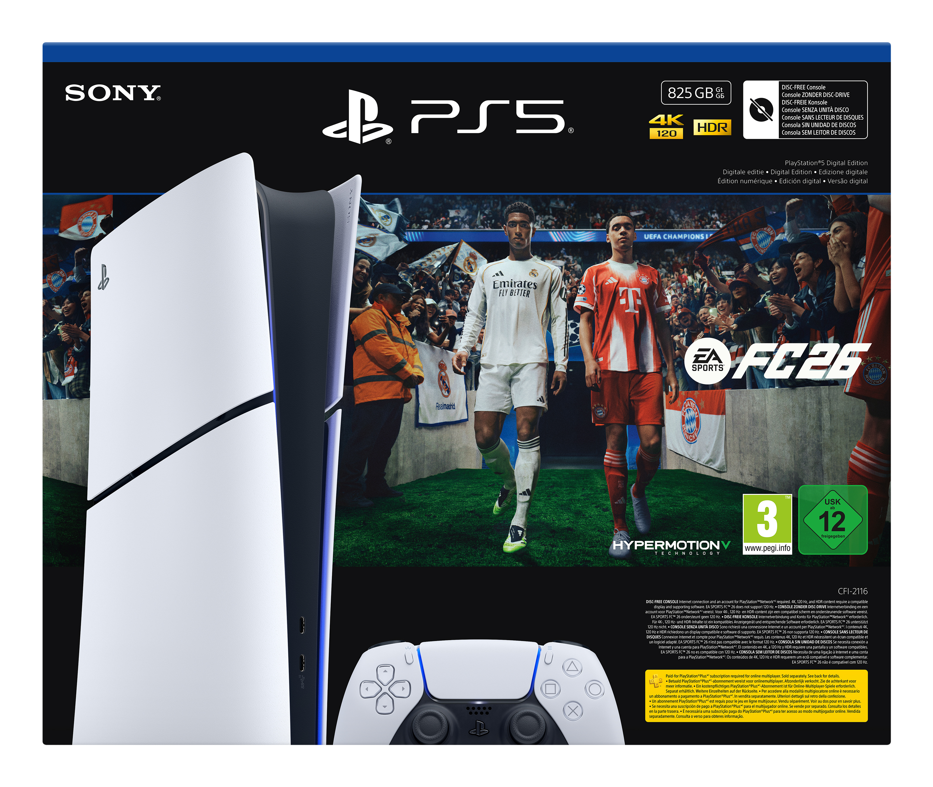 PlayStation 5 Digital + EA Sports FC 26 Bundle
