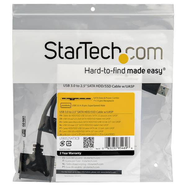 StarTech.com SATA to USB Cable, USB 5Gbps to – image 5