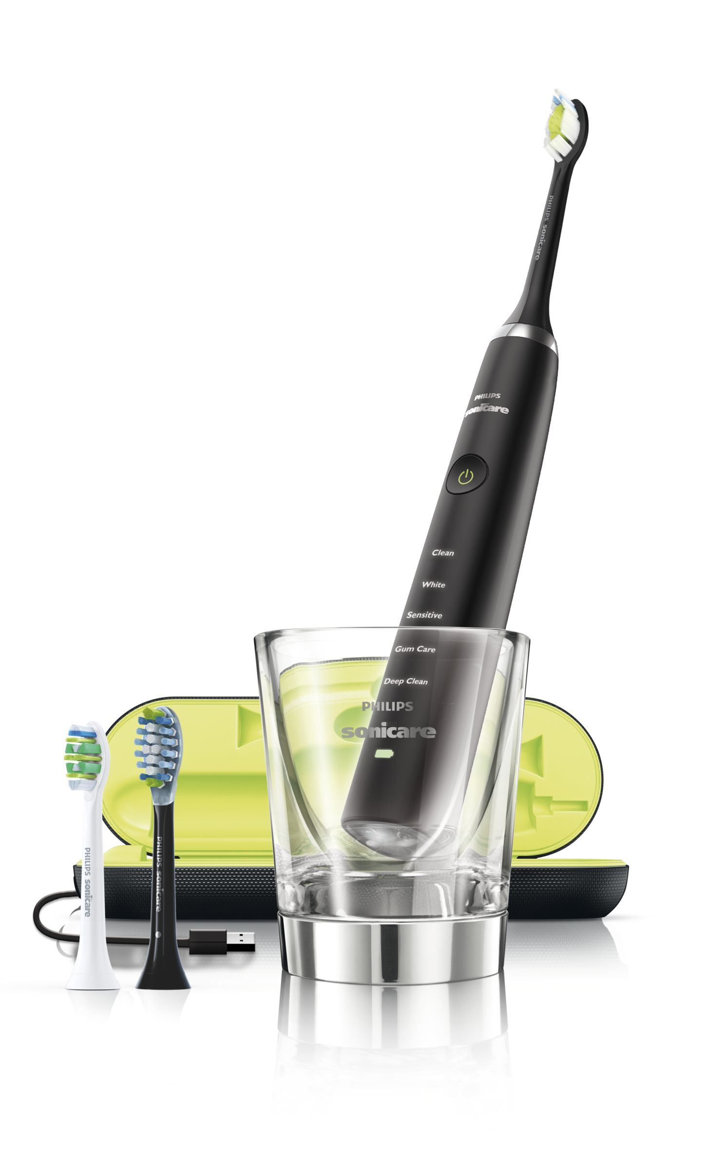 Philips Sonicare DiamondClean HX9352/10 electric toothbrush Adult Sonic toothbrush Black – image 2