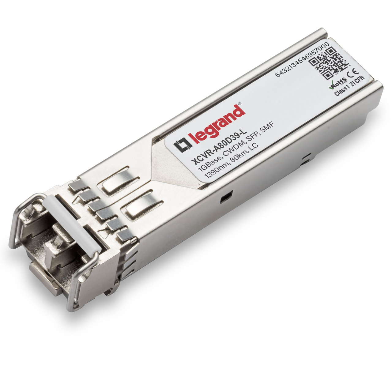 Legrand XCVR-A80D39-L network transceiver module Copper 1000 Mbit/s SFP 1390 nm