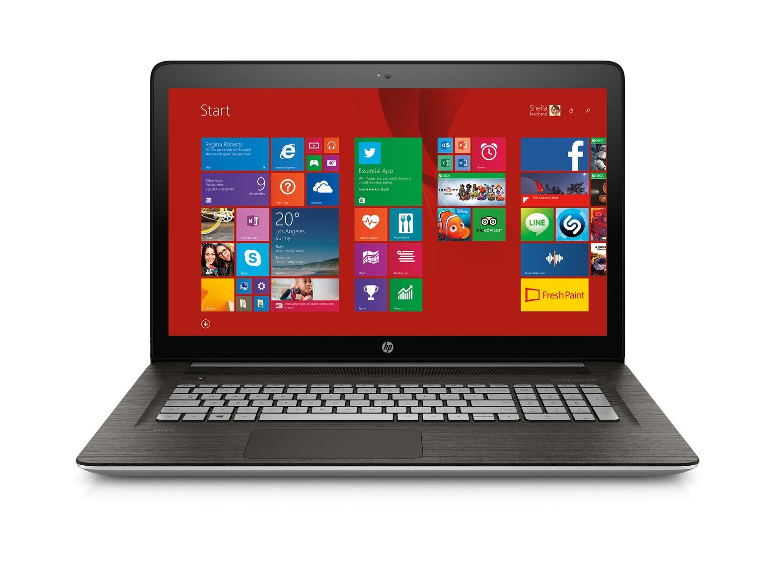 HP ENVY 17-n046nd Intel® Core™ i7 i7-5500U Laptop