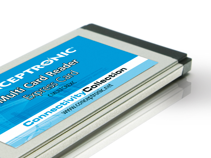 Conceptronic Multi Card Reader Express Card – image 2