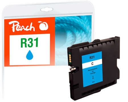 Peach PI400-80 ink cartridge 1 pc(s) Compatible Cyan