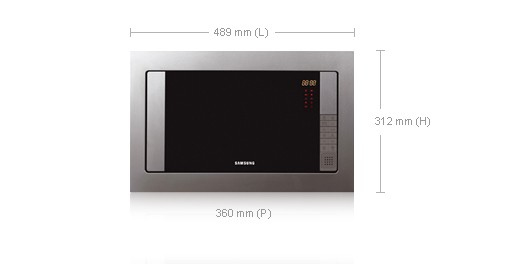 Samsung FG87KST microwave Stainless steel – image 2