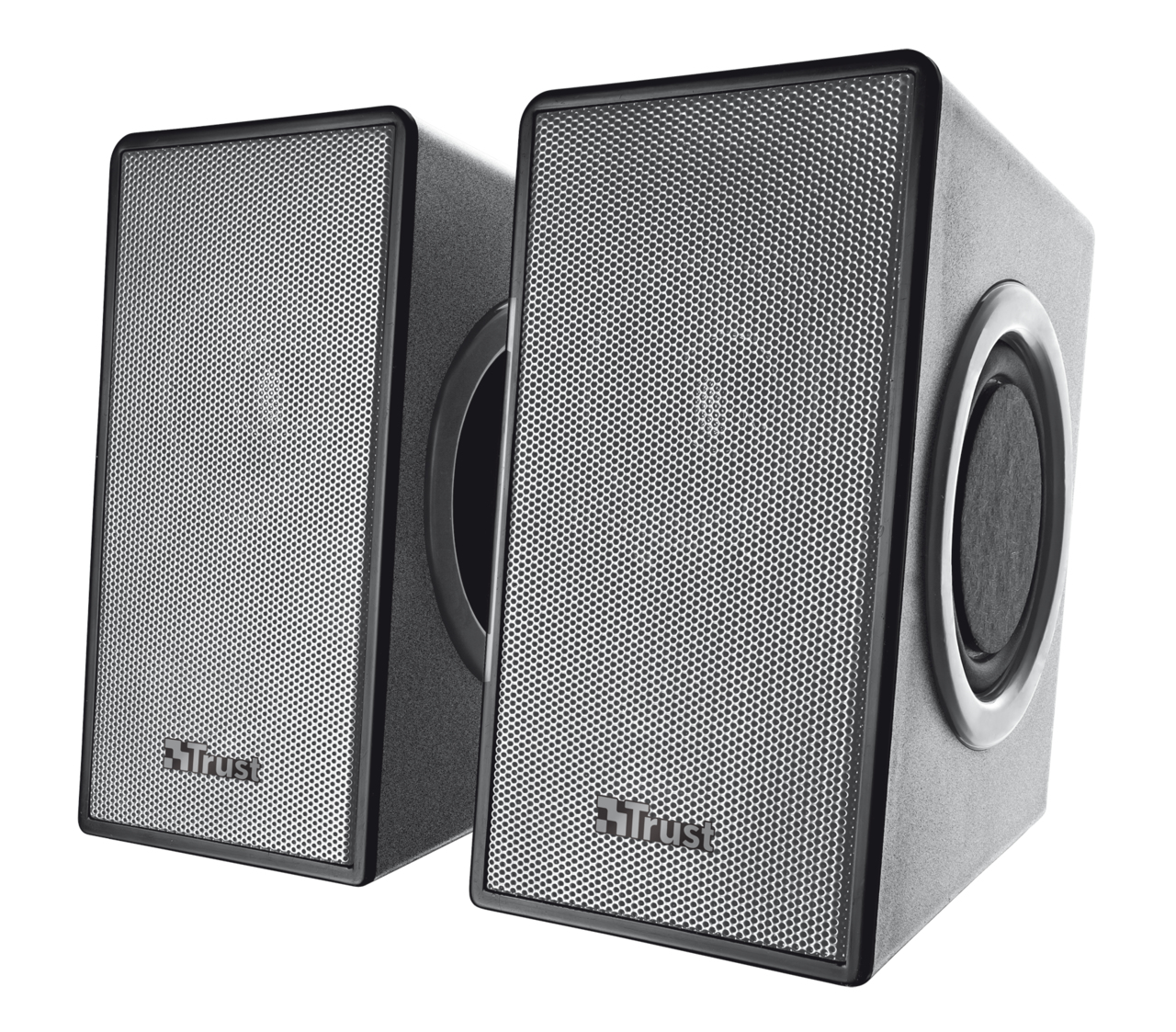 Trust 18279 loudspeaker 2-way Grey Wired