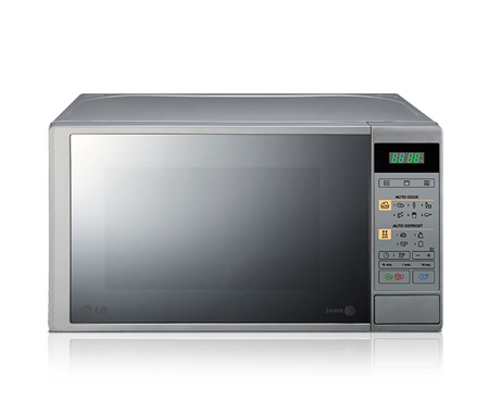 LG MH6043DAR microwave Silver Countertop