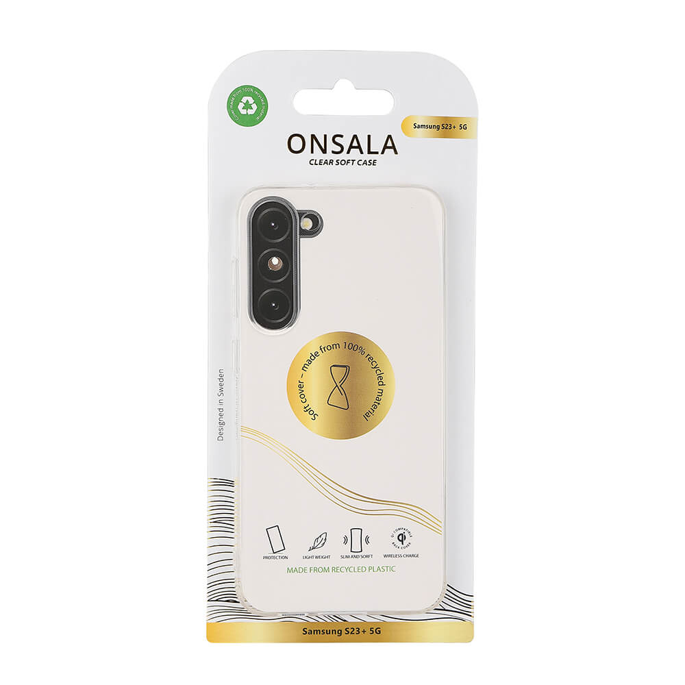 Onsala Phone Case Recycled TPU Transparent - Samsung Galaxy S23+ – image 2