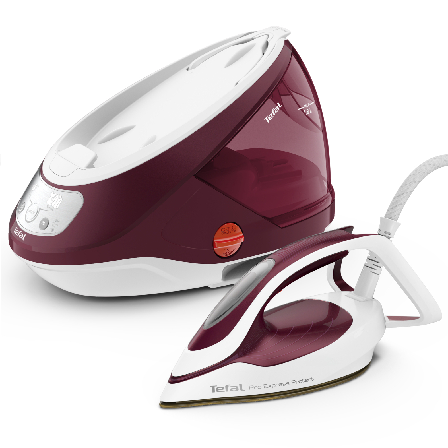 Tefal Pro Express Protect GV9220G0 steam ironing station – image 3