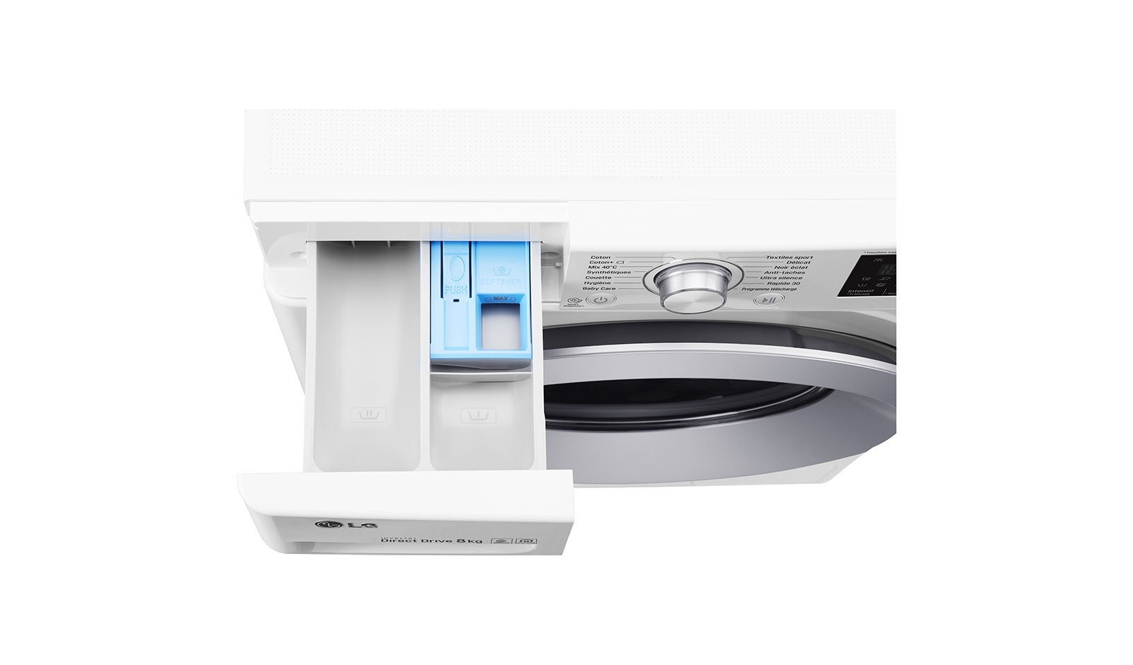 LG F84J54WH washing machine Front-load – image 4