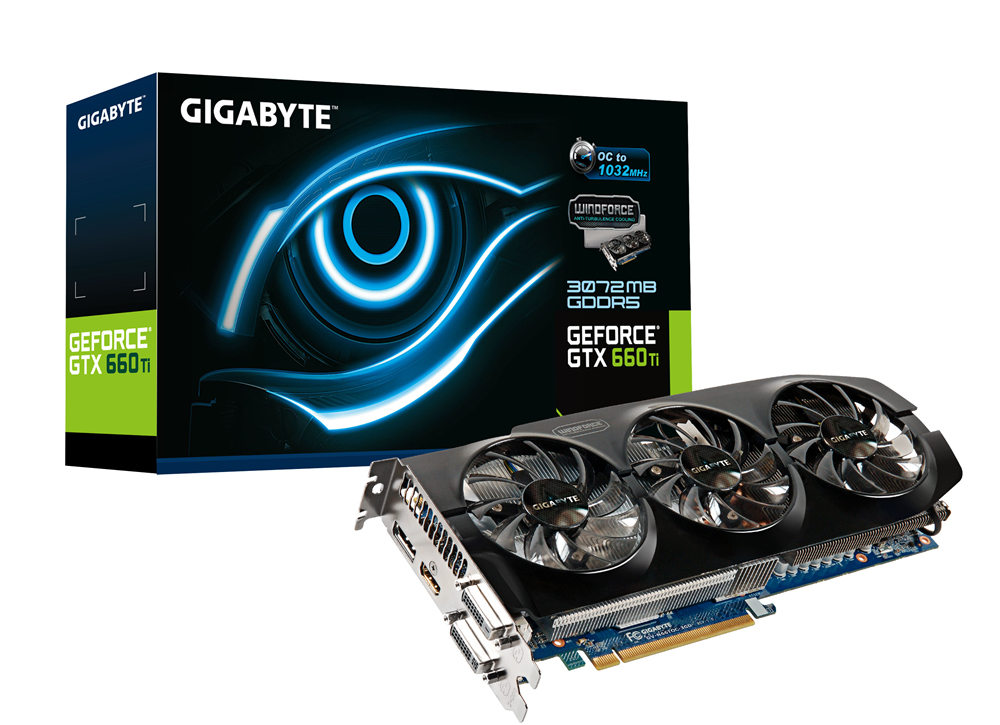 GIGABYTE GV-N66TOC-3GD graphics card NVIDIA GeForce GTX 660 Ti
