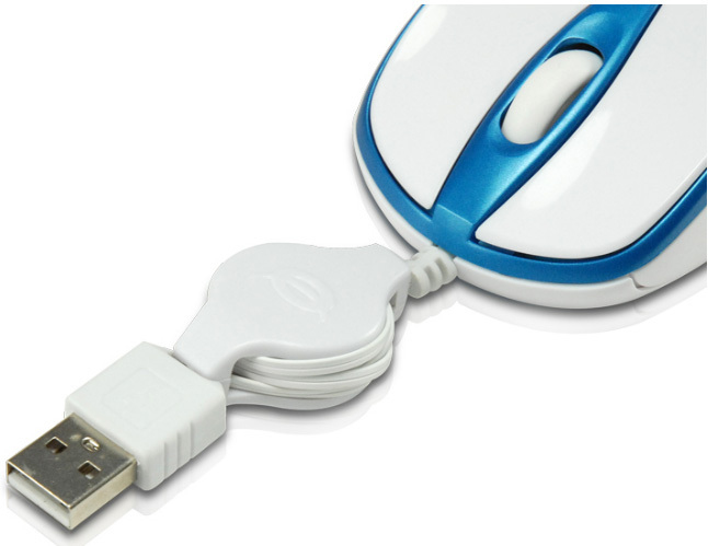 Conceptronic CLLMTRAVCOBL mouse USB Type-A Optical 800 DPI – image 3