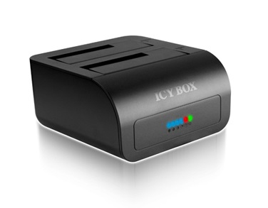 ICY BOX IB-122CL-U3 Black – image 1