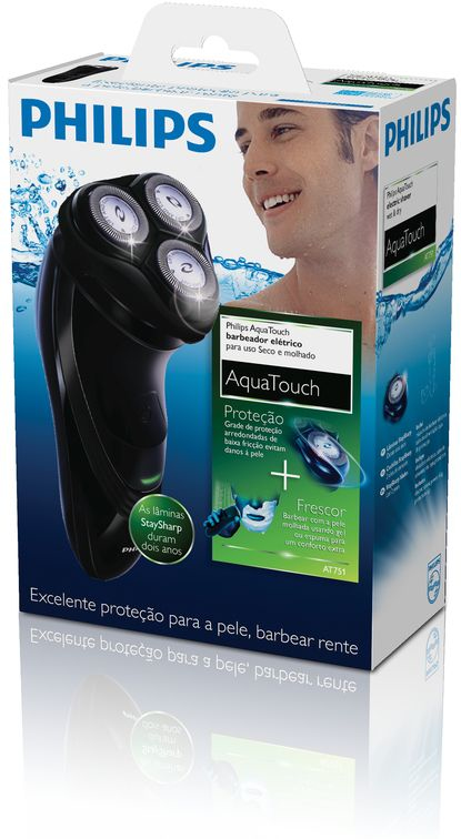 Philips AquaTouch AT759/14 men's shaver Black – image 2