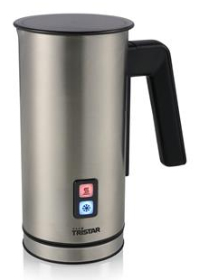 Tristar MK-2277 montalatte e scaldalatte Automatico Nero Acciaio inox
