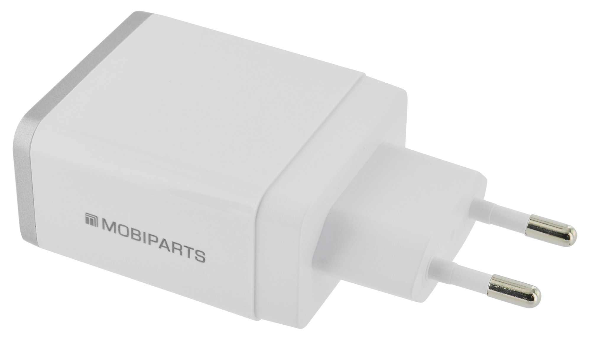 Mobiparts Wall Charger Dual USB 4.8A White – image 2