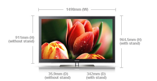 Samsung PS63C7000YKXXU TV – image 3