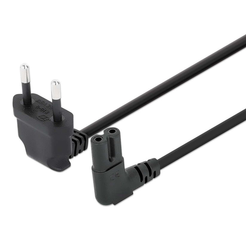 MH Stromkabel C7 auf EU 2m gewinkelt