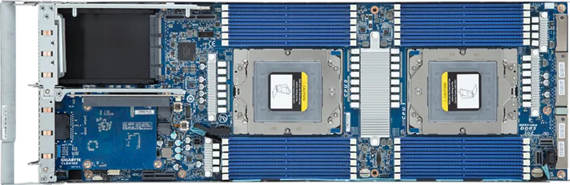 GIGABYTE H273-Z82-IAW1 AMD SoC Socket SP5 Rack (2U) Black, Steel – image 5