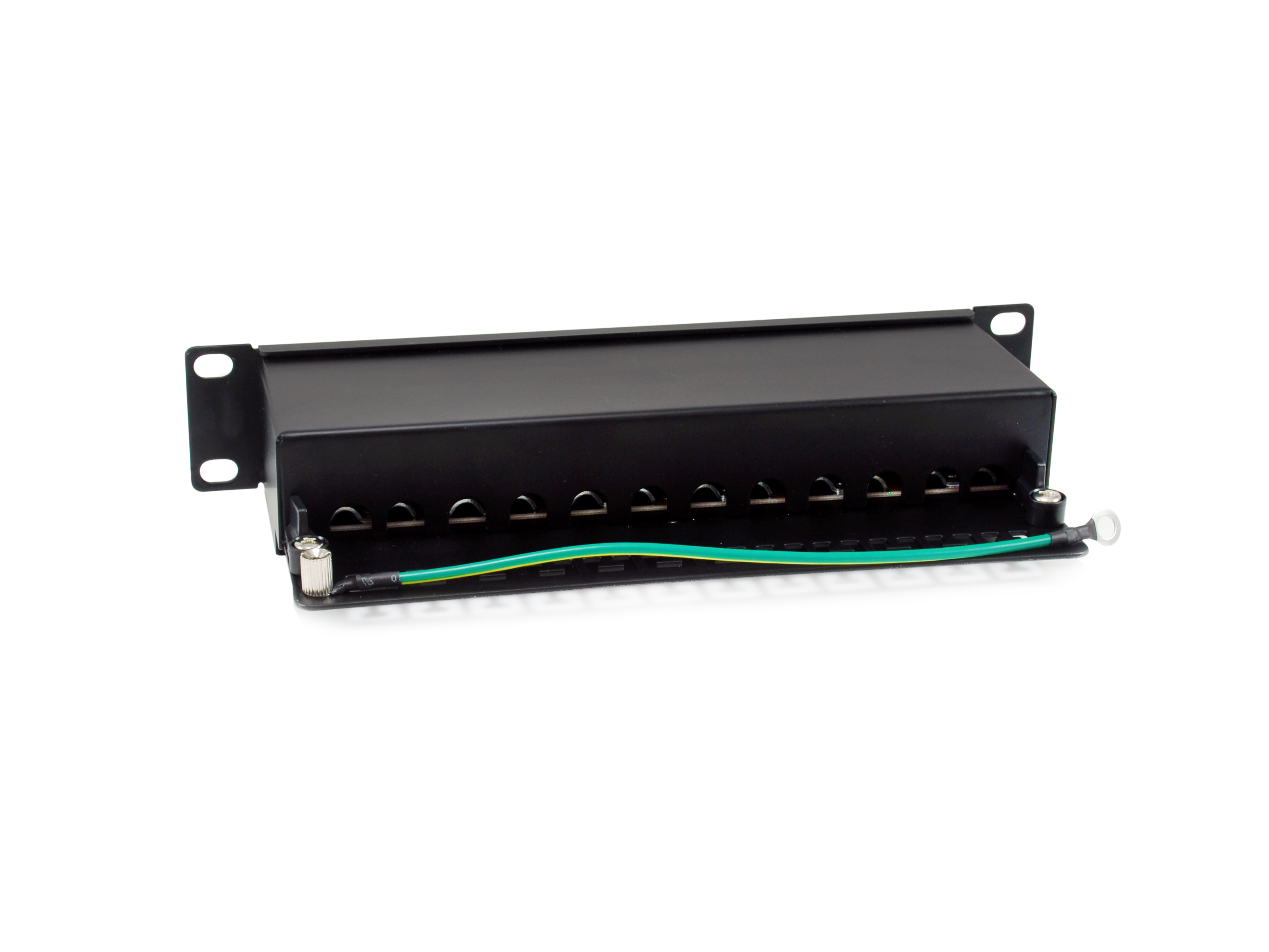Equip 10 Patchpanel 12xRJ45 Cat6a FTP 1U     500MHz RAL9005