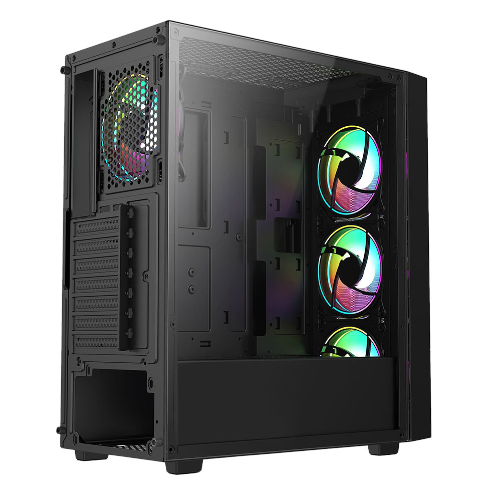 VIDA SIROCCO-BLK computer case Black – image 5