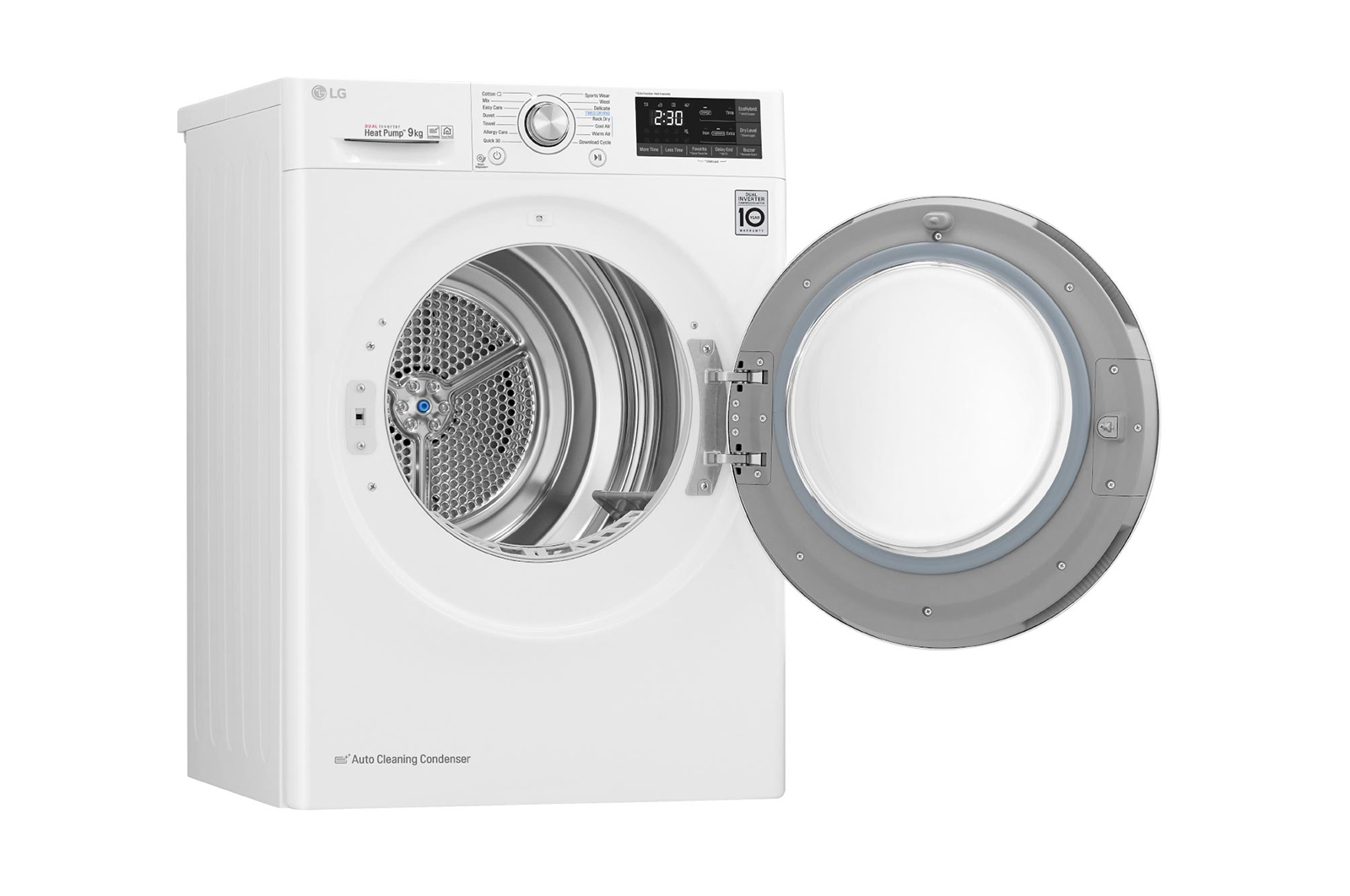 LG RC81EU2AV3W tumble dryer Freestanding Front-load – image 7