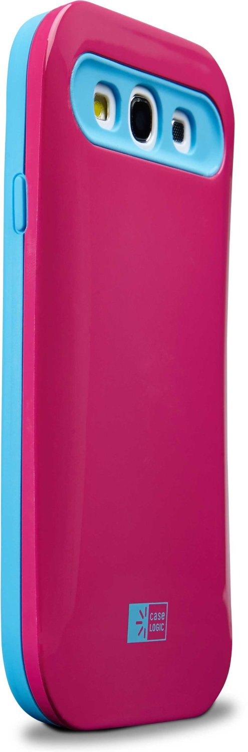 Case Logic CLS3-301PI/B mobile phone case Cover Blue, Pink – image 1