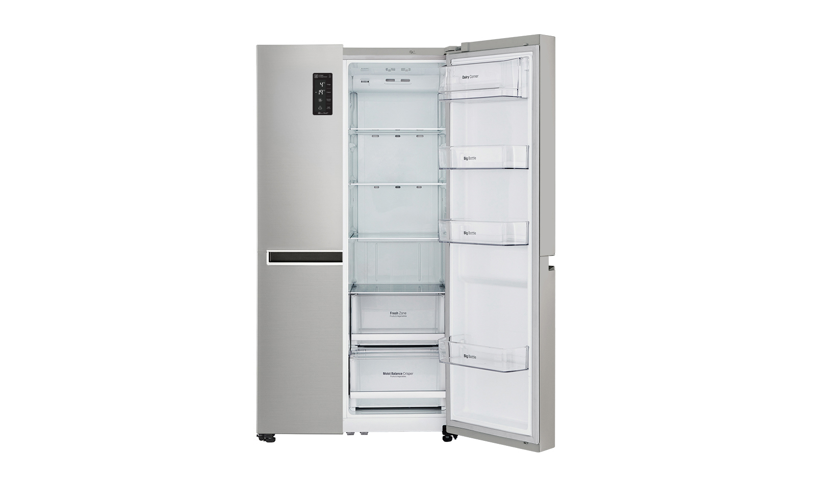 LG GC-B247SLUV side-by-side refrigerator Freestanding – image 4