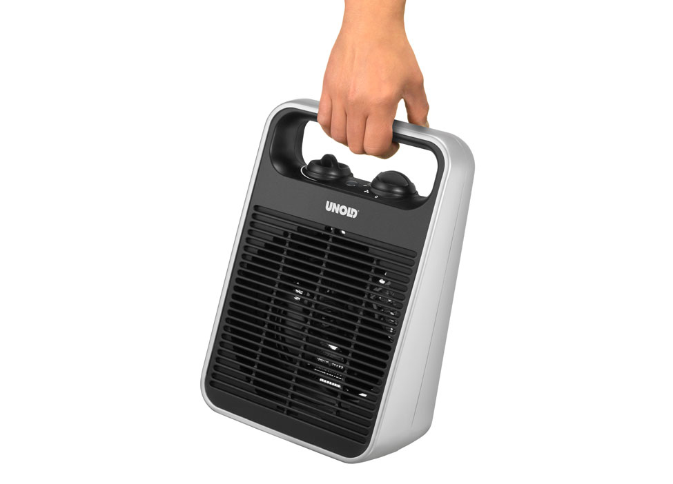 Unold 86106 electric space heater Indoor Black, Silver – image 3