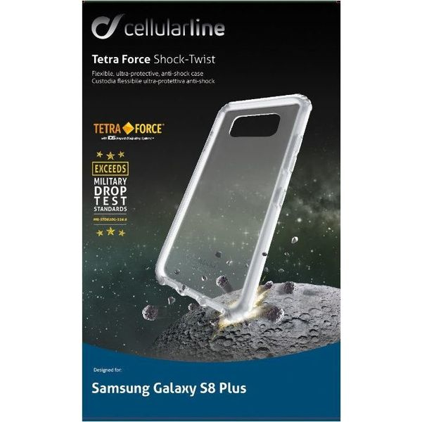 Cellularline Tetra Force Shock-Twist - Galaxy S8 Plus – image 3