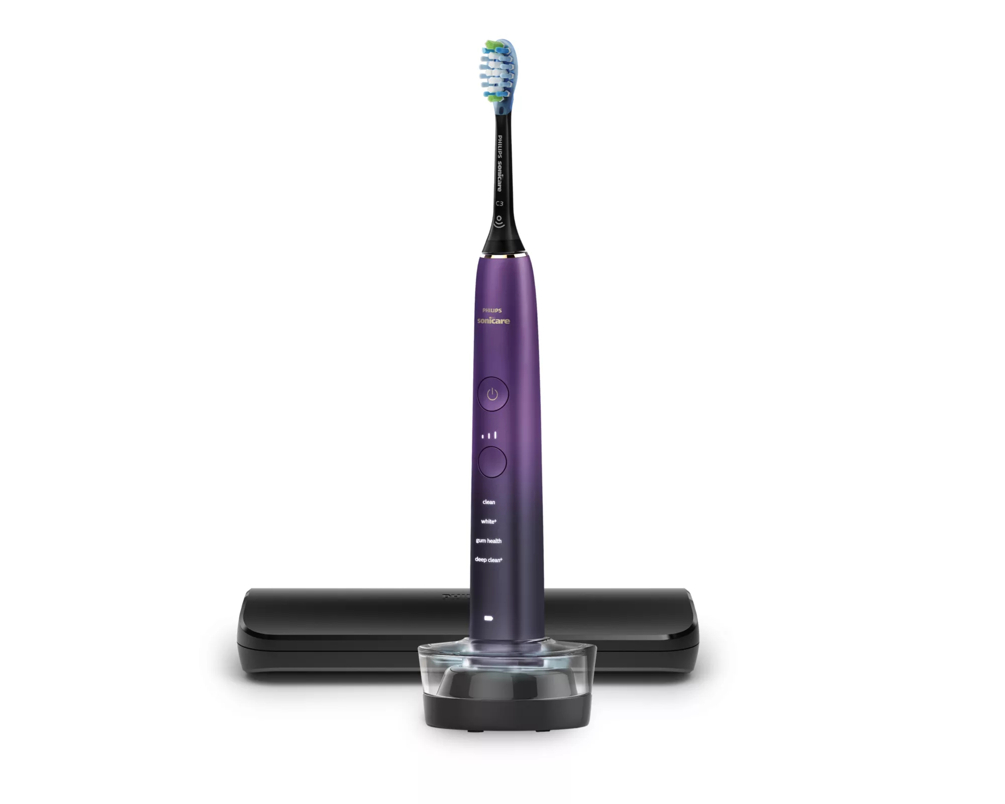 Philips HX9911/91 electric toothbrush Adult Sonic toothbrush Violet – image 1