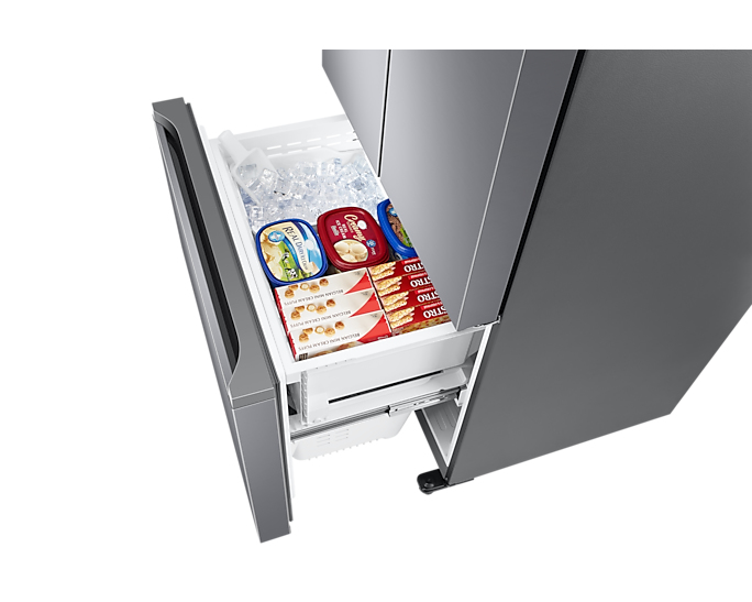Samsung RF49A5202SL side-by-side refrigerator Freestanding – image 7