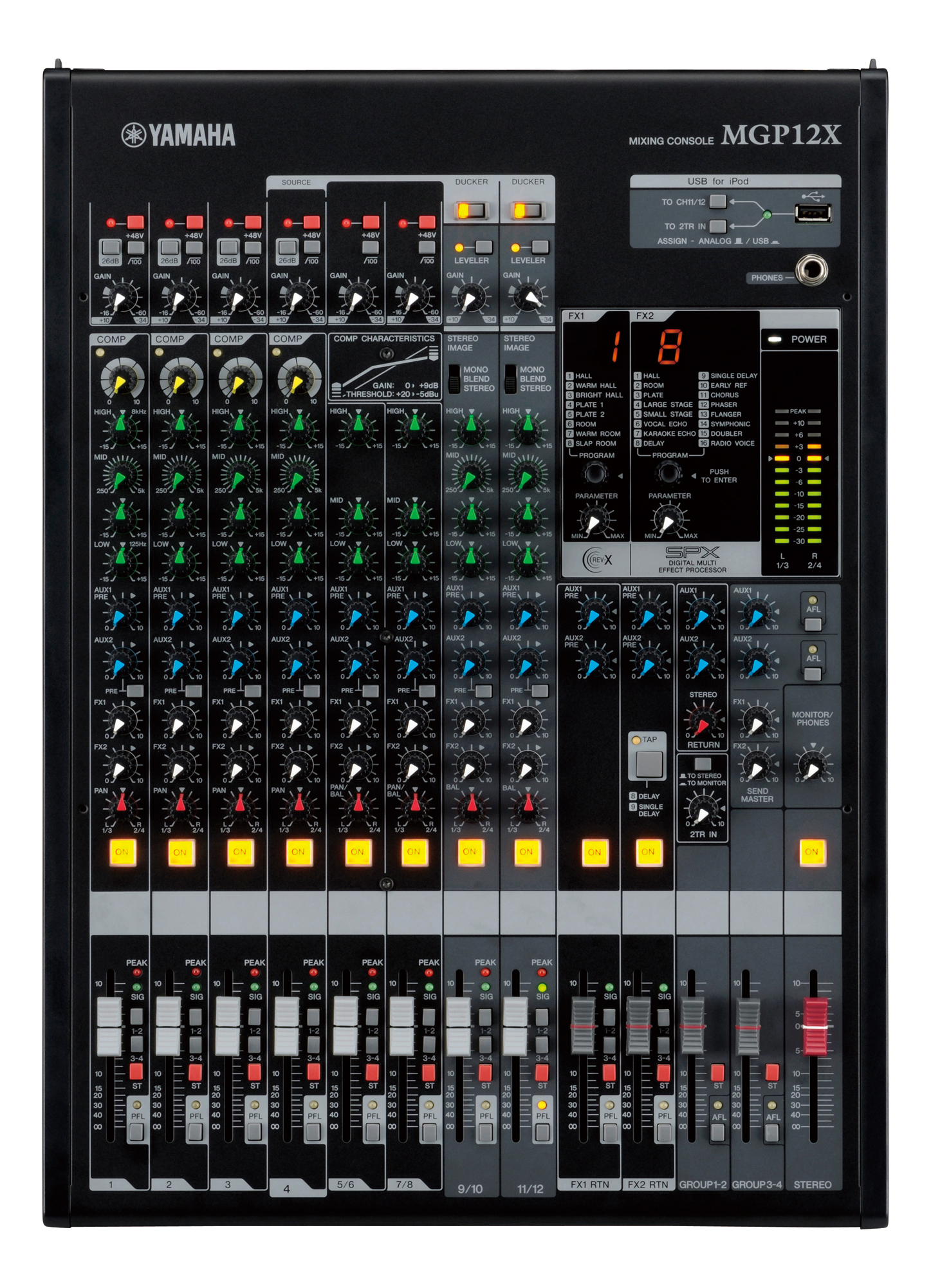 Yamaha MGP12X 12 channels 20