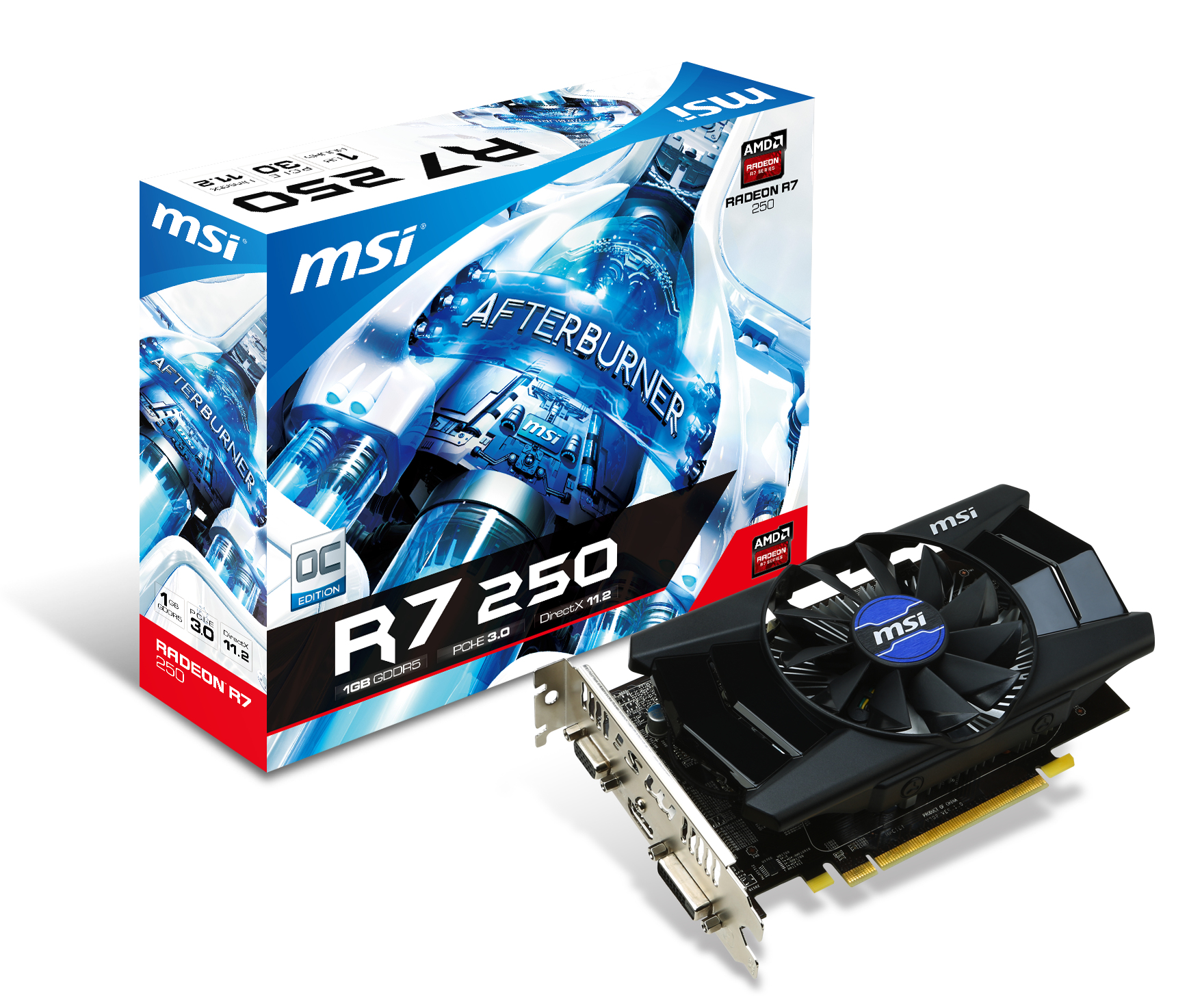 MSI V302-001R graphics card AMD Radeon R7 250 – image 6