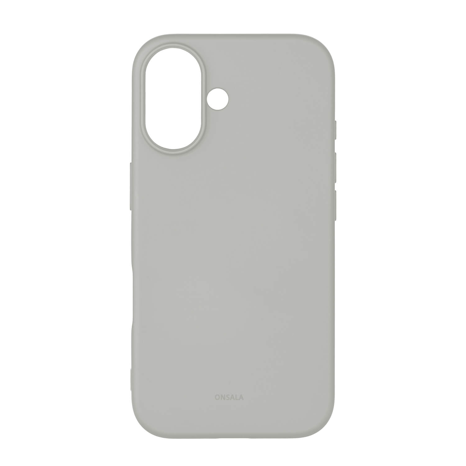 Onsala Phone Case with Silicone Feel Concrete - iPhone 16 – image 1