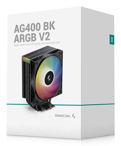 DeepCool AG400 ARGB V2 cpu-koeler – Foto 6 van 6