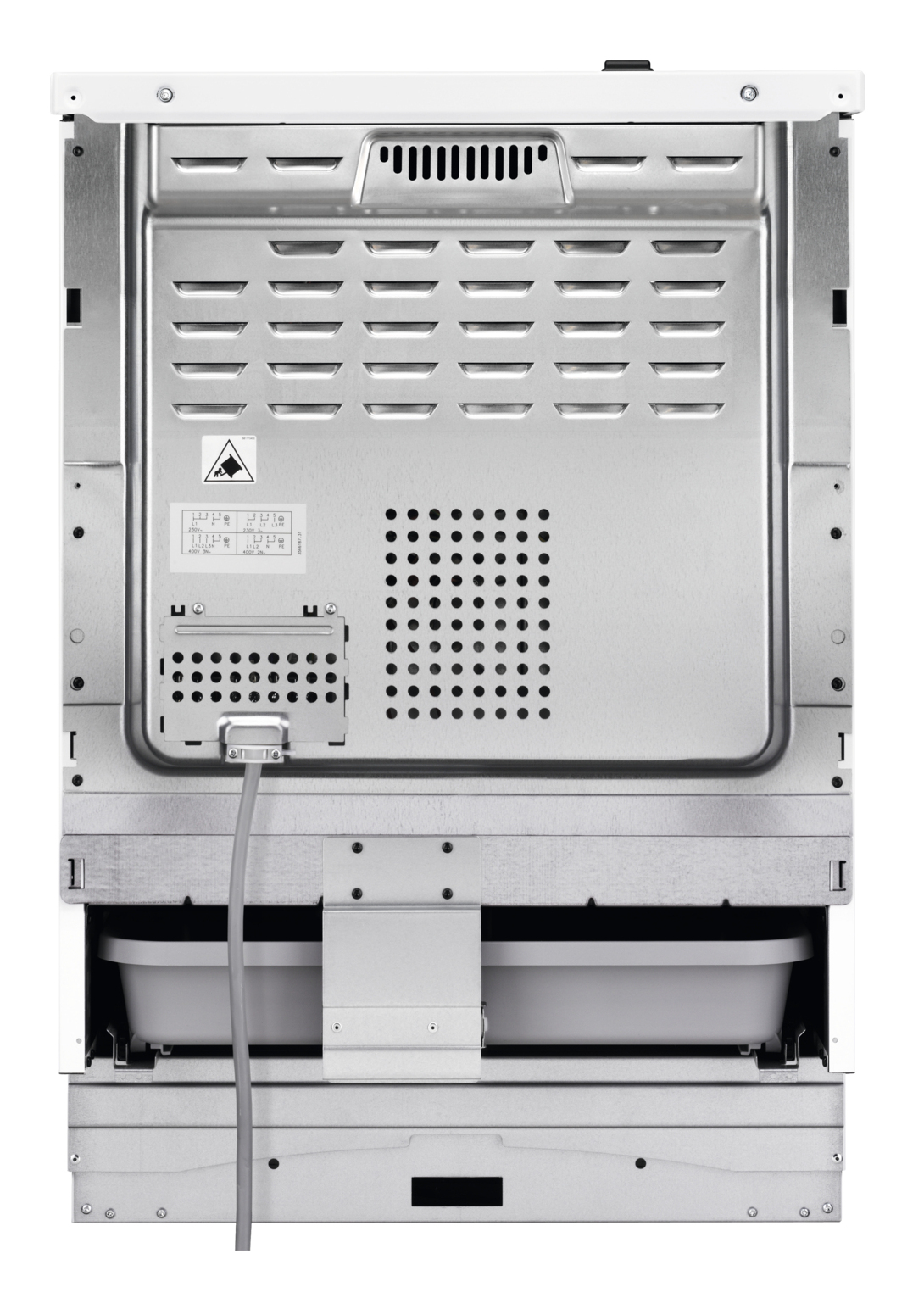 AEG CIB6490APM Freestanding cooker Electric Zone induction hob Black, Silver – image 5