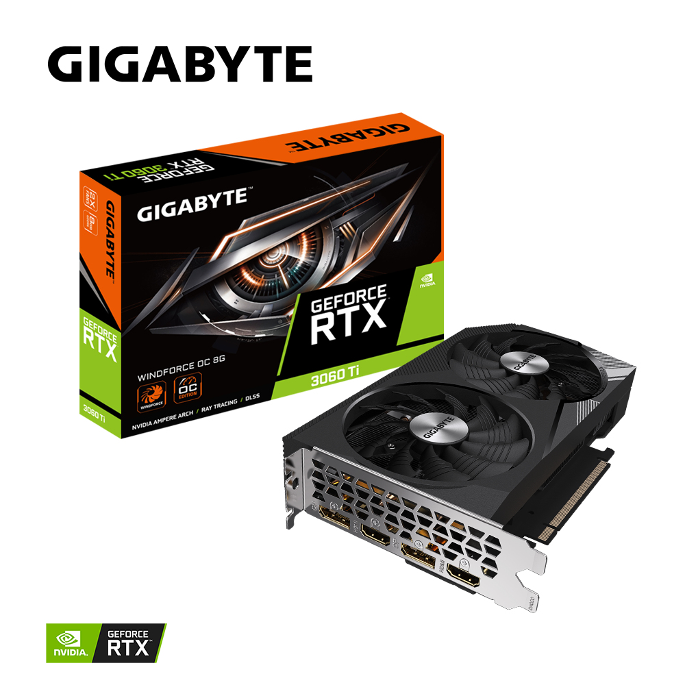 GIGABYTE GeForce RTX 3060 Ti WINDFORCE OC 8G – image 2